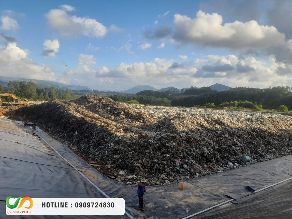 Chọn mua màng chống thấm HDPE, thi công bạt HDPE chọn Môi Trường Quang Phúc