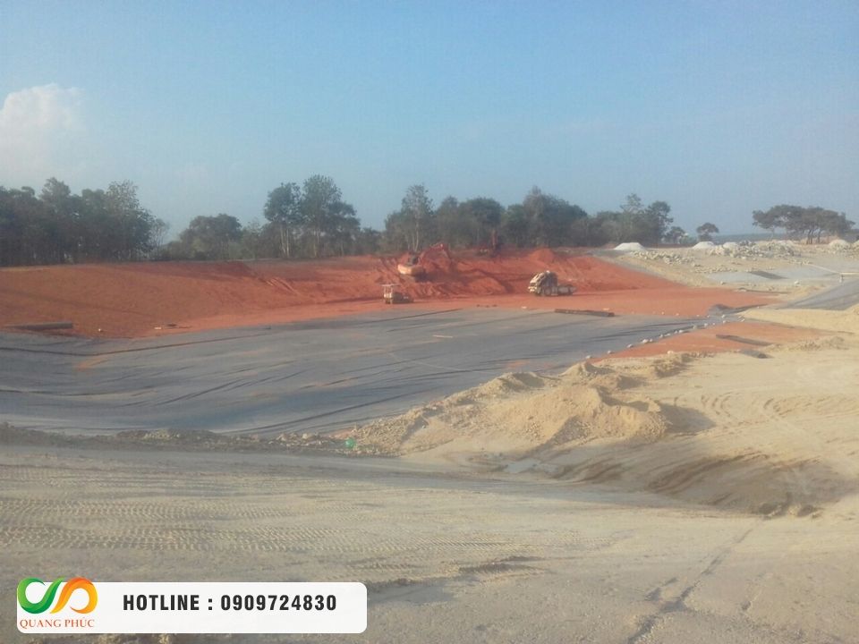 Chọn mua màng chống thấm HDPE, thi công bạt HDPE chọn Môi Trường Quang Phúc