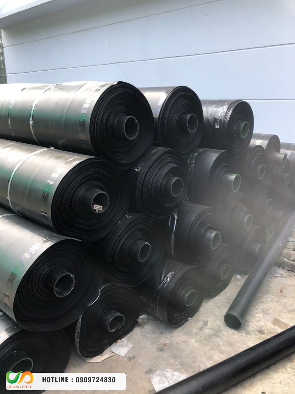 Chọn mua màng chống thấm HDPE, thi công bạt HDPE chọn Môi Trường Quang Phúc