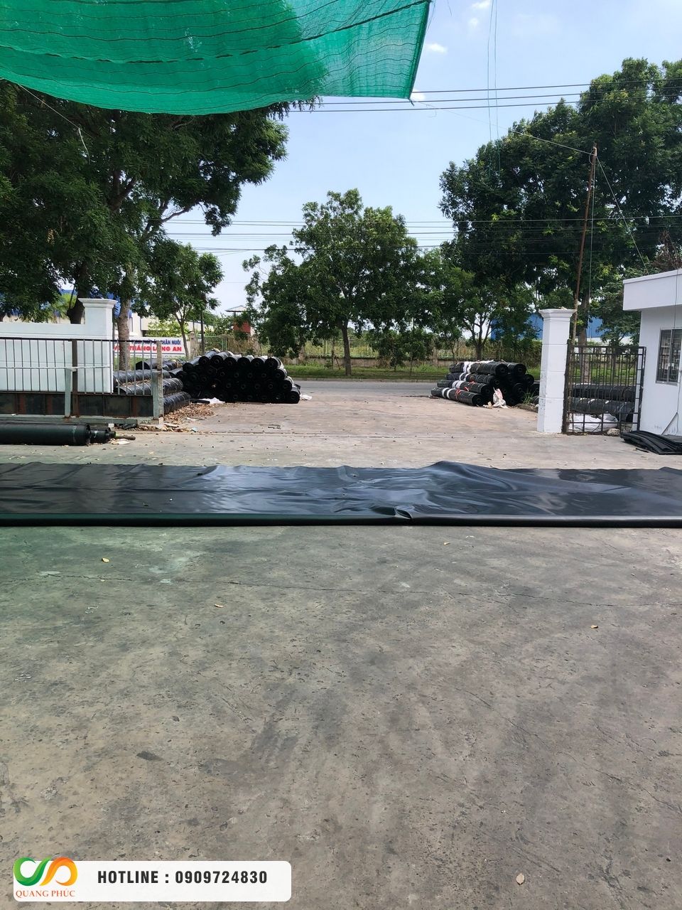 Chọn mua màng chống thấm HDPE, thi công bạt HDPE chọn Môi Trường Quang Phúc