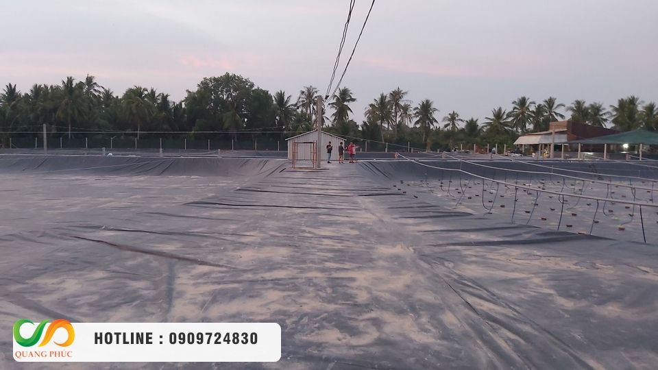 Chọn mua màng chống thấm HDPE, thi công bạt HDPE chọn Môi Trường Quang Phúc