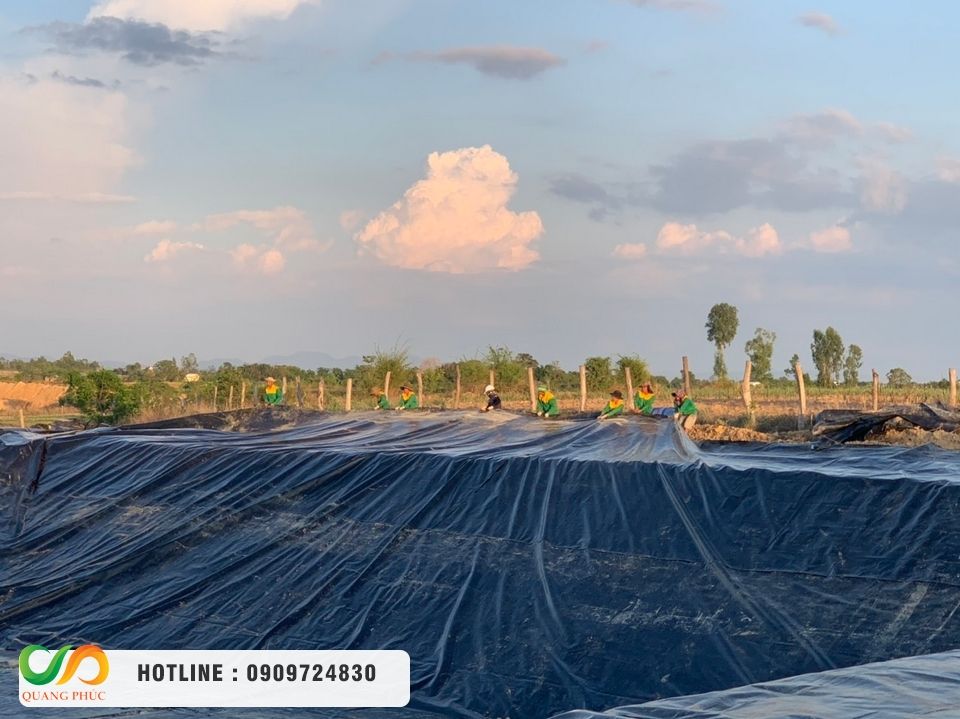 Chi tiết báo giá bạt chống thấm HDPE mới nhất tại Công ty Quang Phúc
