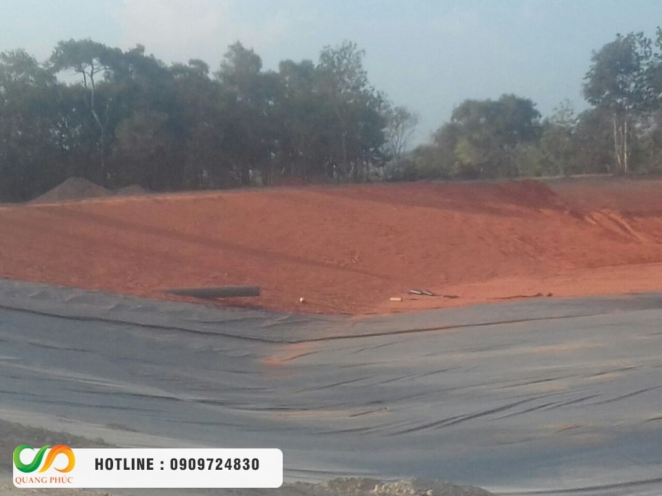 Chọn mua màng chống thấm HDPE, thi công bạt HDPE chọn Môi Trường Quang Phúc