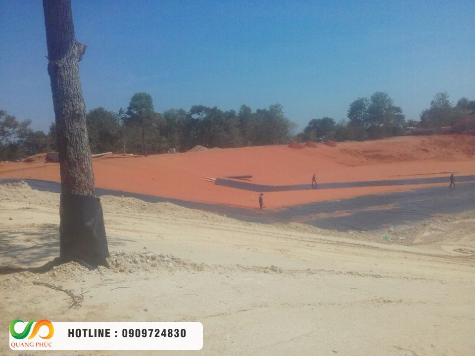 Chọn mua màng chống thấm HDPE, thi công bạt HDPE chọn Môi Trường Quang Phúc