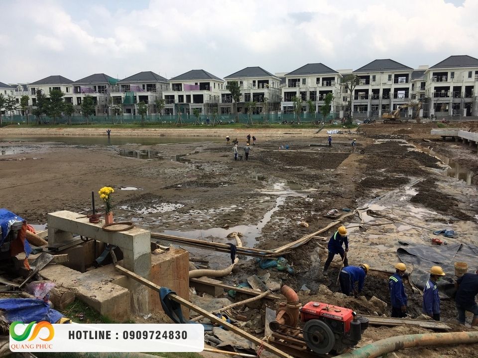 Chọn mua màng chống thấm HDPE, thi công bạt HDPE chọn Môi Trường Quang Phúc