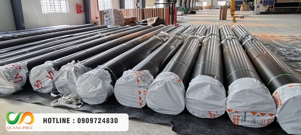 Chọn mua màng chống thấm HDPE, thi công bạt HDPE chọn Môi Trường Quang Phúc