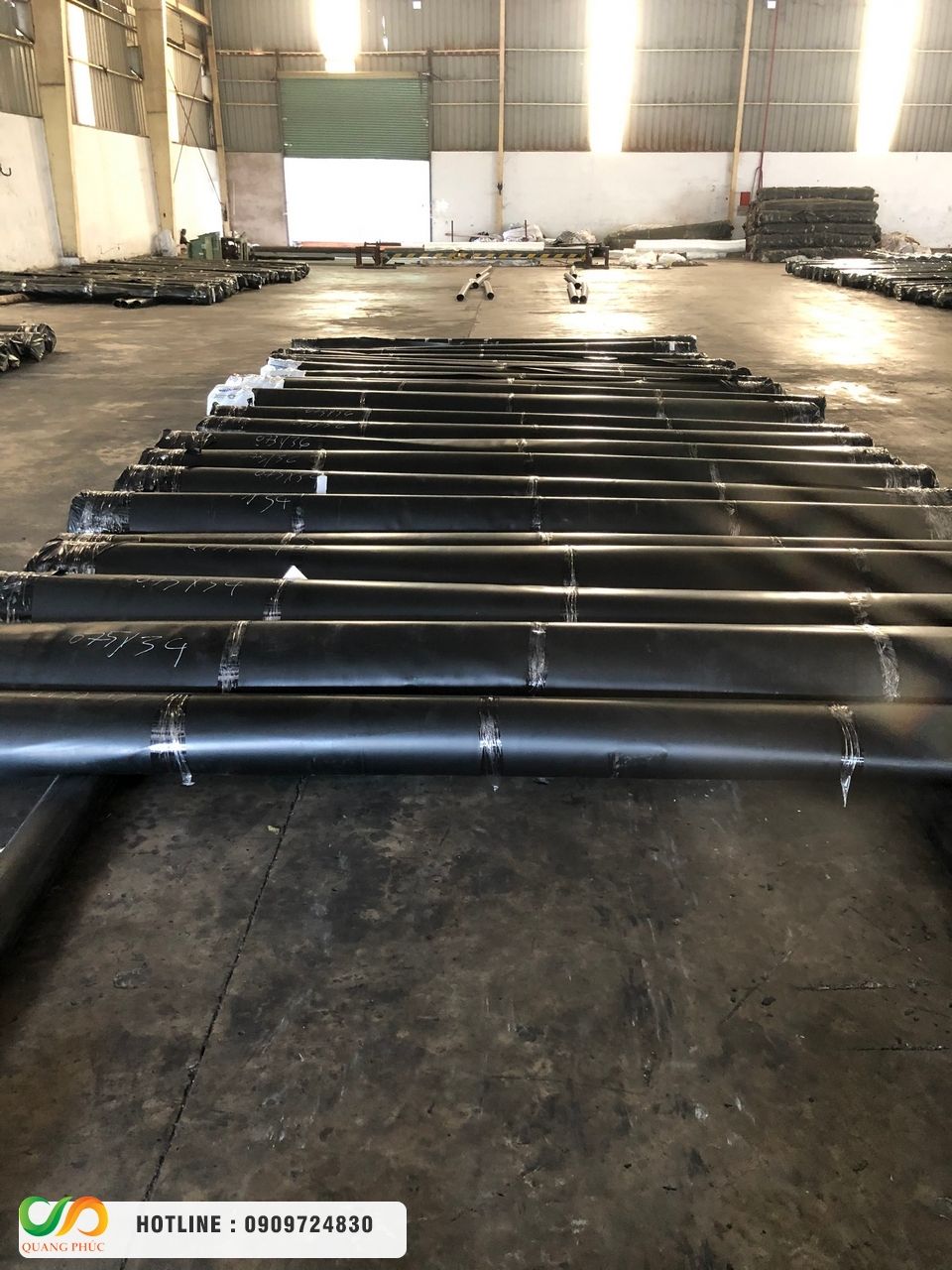 Chọn mua màng chống thấm HDPE, thi công bạt HDPE chọn Môi Trường Quang Phúc
