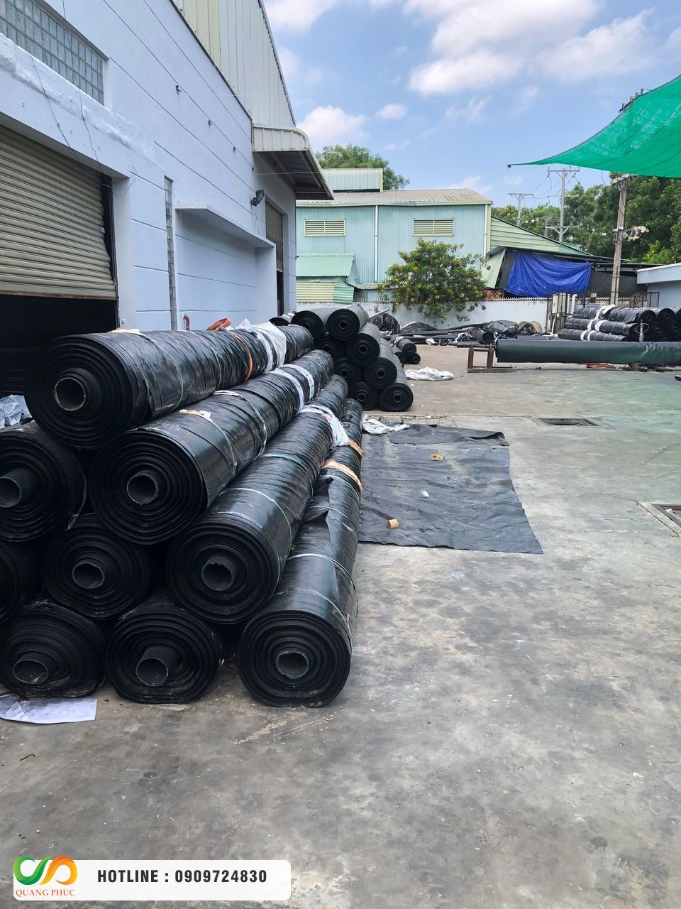 Chọn mua màng chống thấm HDPE, thi công bạt HDPE chọn Môi Trường Quang Phúc