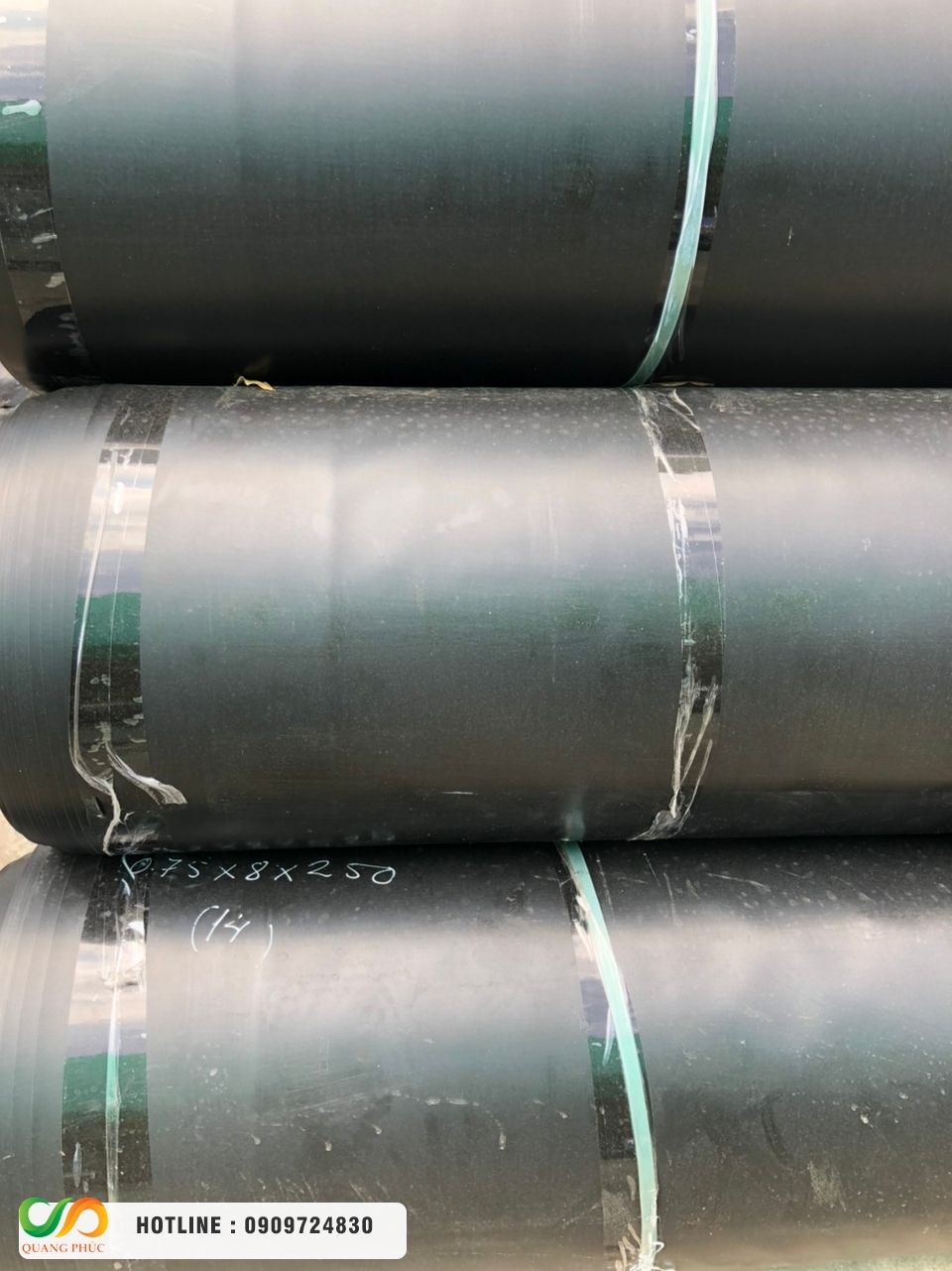 Chọn mua màng chống thấm HDPE, thi công bạt HDPE chọn Môi Trường Quang Phúc