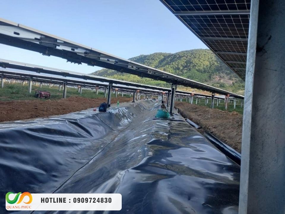 Chọn mua màng chống thấm HDPE, thi công bạt HDPE chọn Môi Trường Quang Phúc