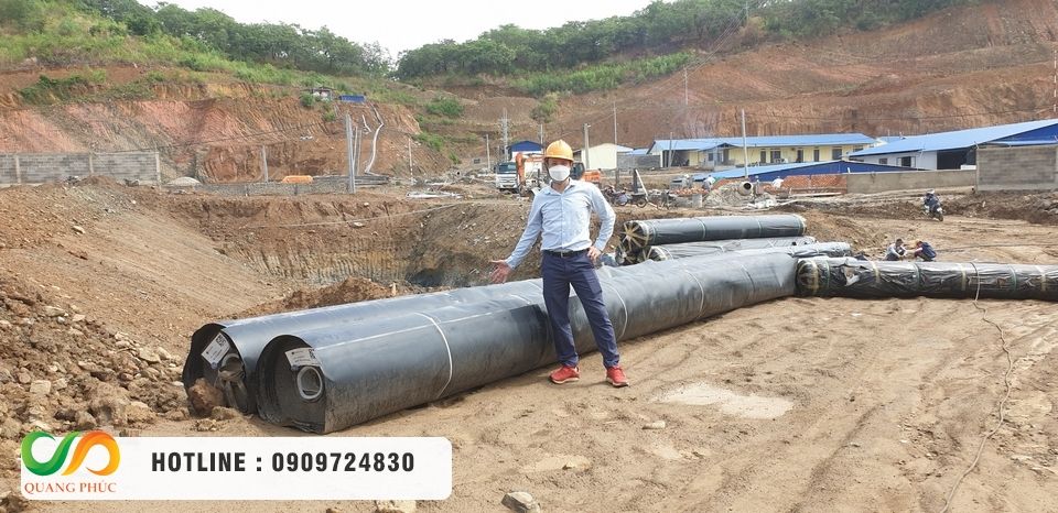 Quy trình đặt hàng và giao nhận màng HDPE tại công trình