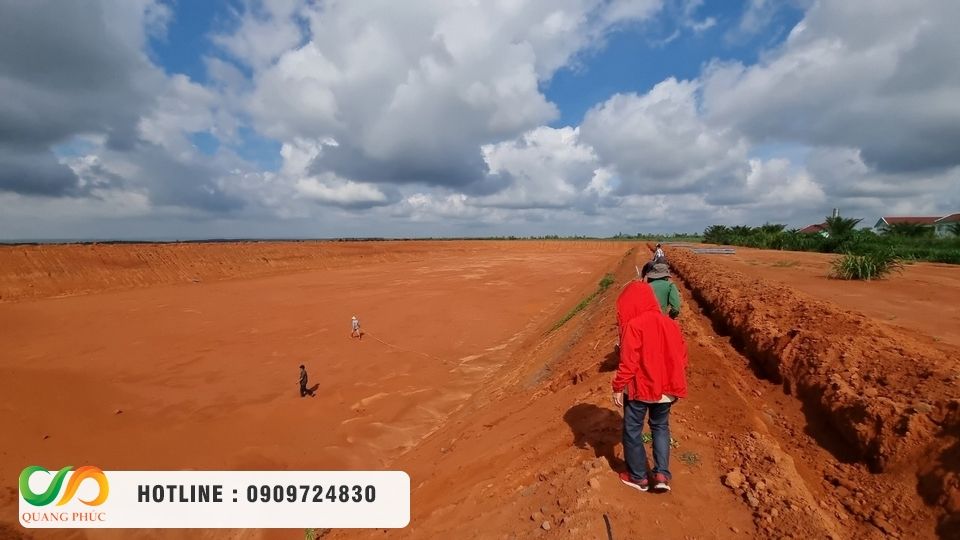 Chọn mua màng chống thấm HDPE, thi công bạt HDPE chọn Môi Trường Quang Phúc