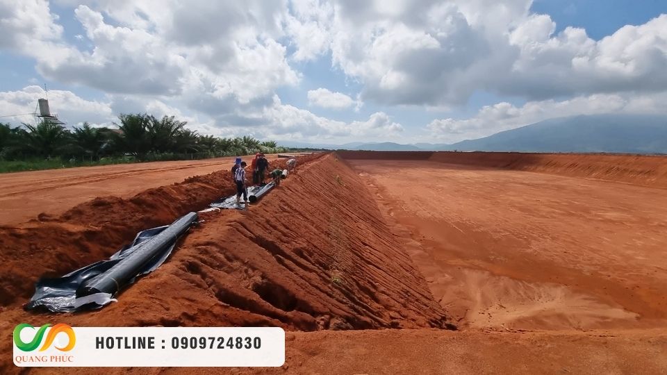 Báo giá màng chống thấm HDPE dày 0.75mm mới nhất tại Quang Phúc